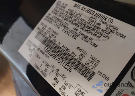 2009 Ford Mustang V6/V6 Premium z USA, uszkodzony, nr VIN 1ZVHT80N595112326